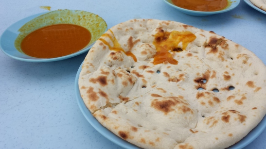 Famous naan from Pak Putra